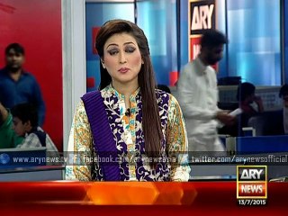 Reham Khan addresses a ceremony in Abbottabad