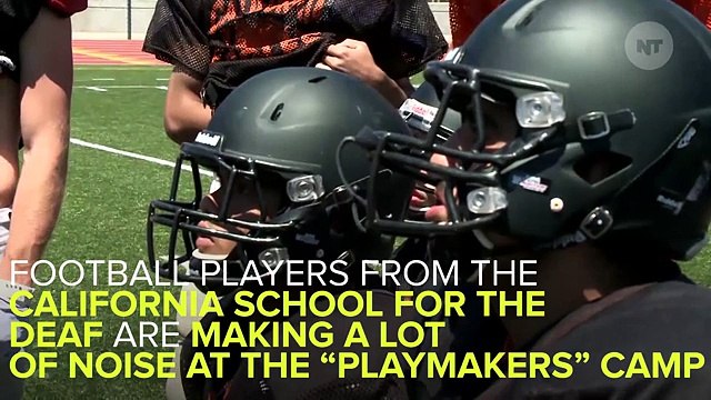Meet The High School Football Team Full Of Hearing-Impaired Players