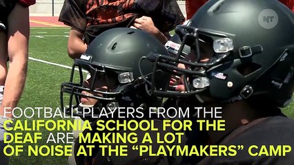 Meet The High School Football Team Full Of Hearing-Impaired Players