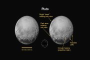 Abismos y cráteres en Plutón y en su luna Caronte