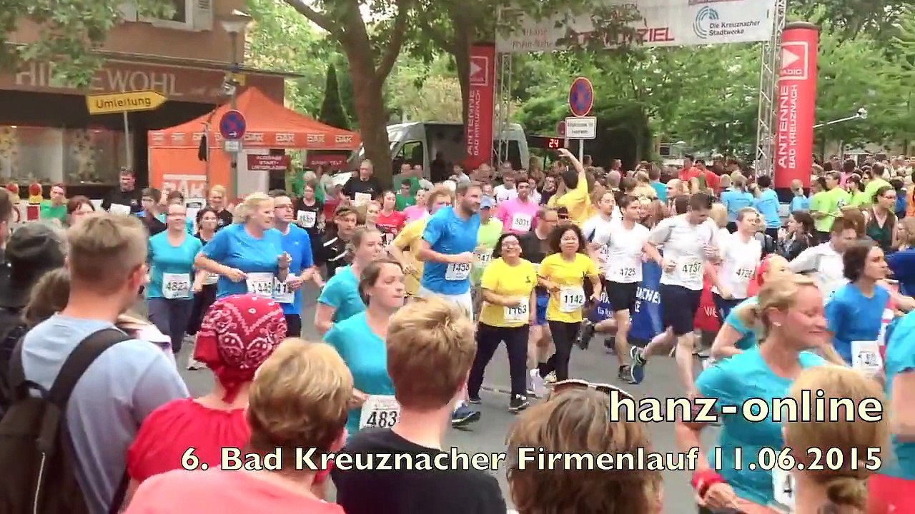 hanz-online: 6. Bad Kreuznacher Firmenlauf 2015