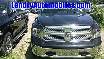 2015 Ram 1500 Laramie Quad EcoDiesel noir neuf à vendre