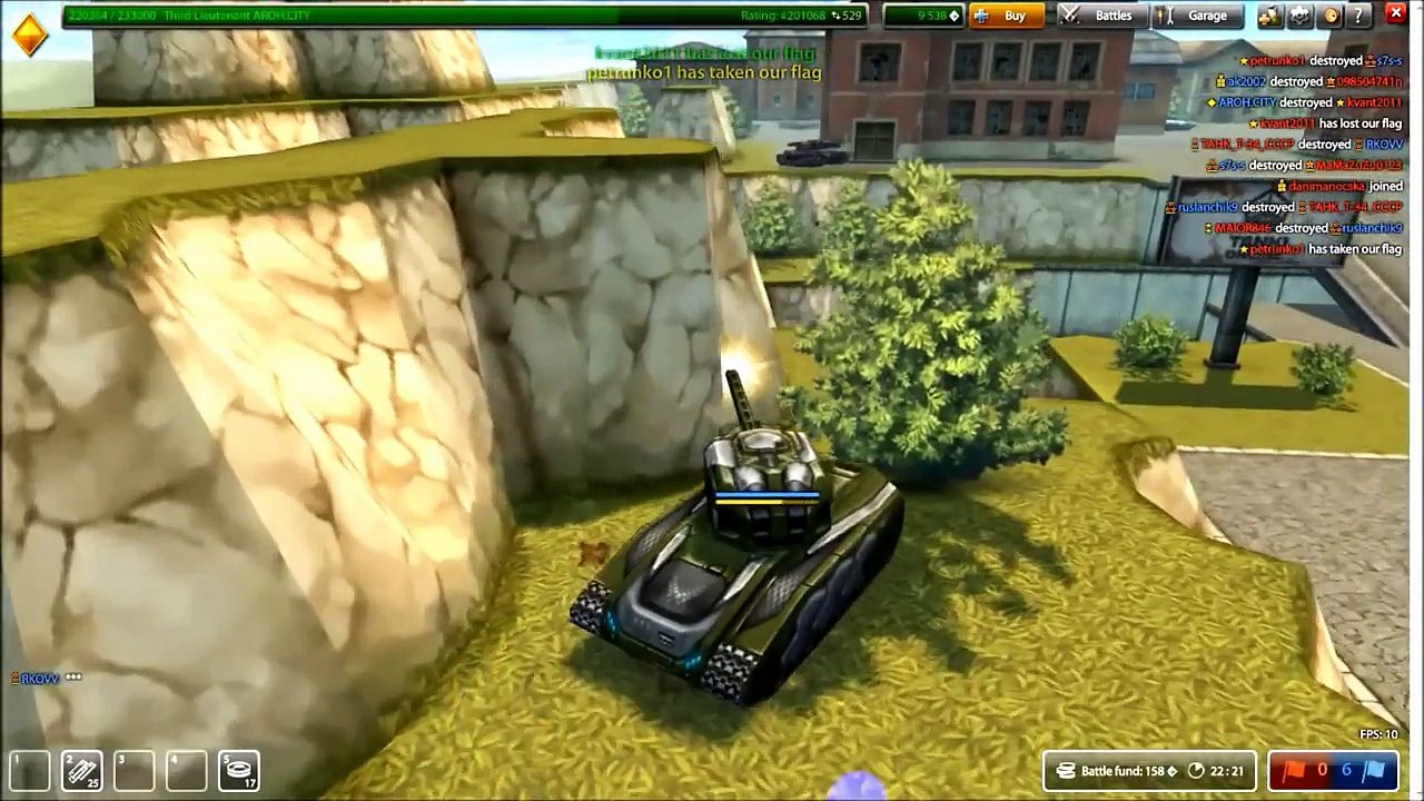 TANKI ONLINE RAILGUN M3 HORNET M3 MONTAGE