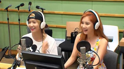 [720p HD] 150713 슈퍼주니어의 키스 더 라디오 - Hyoyeon, Sooyoung, Yoona & Seohyun