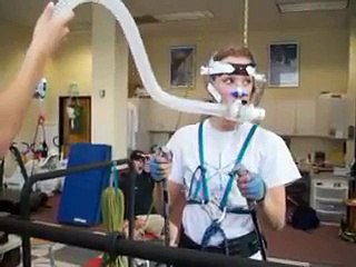 Hannah Rollerskiing Treadmill Test