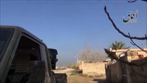 Сирия Бой Боевики бьют из ЗУ по истребителю США  20 12 ISSIS