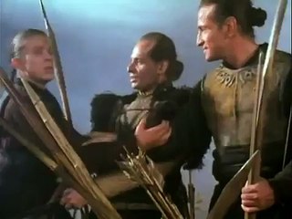 Mahabharata - Peter Brook 1989 - Death of Abhimanyu Scene.flv