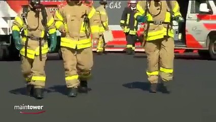 Werkfeuerwehr Airport Frankfurt Maintower Doku HR
