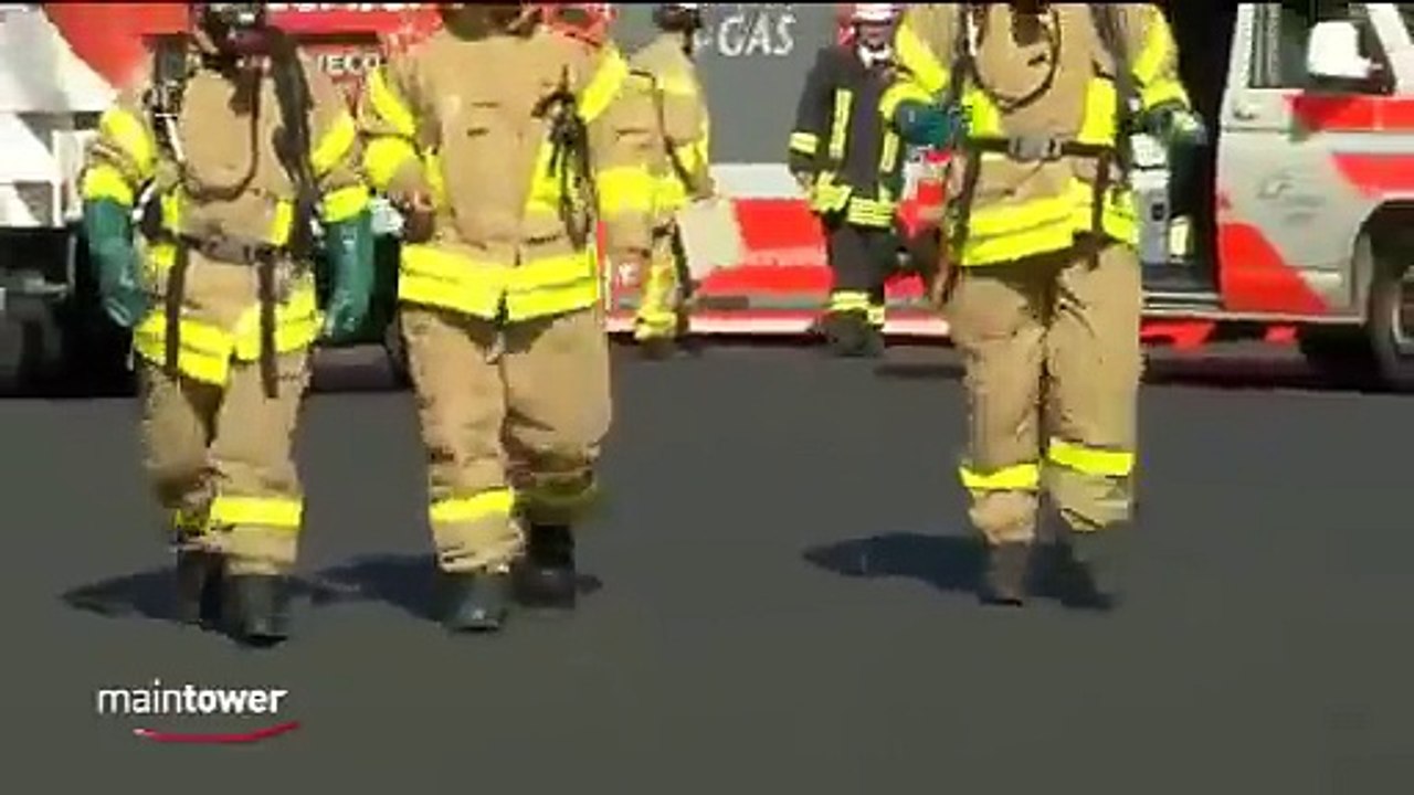 Werkfeuerwehr Airport Frankfurt Maintower Doku HR