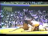 Barry Davis vs South Korea 1984 Olympics Wrestling
