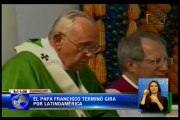 El Papa Francisco terminó gira por Latinoamérica