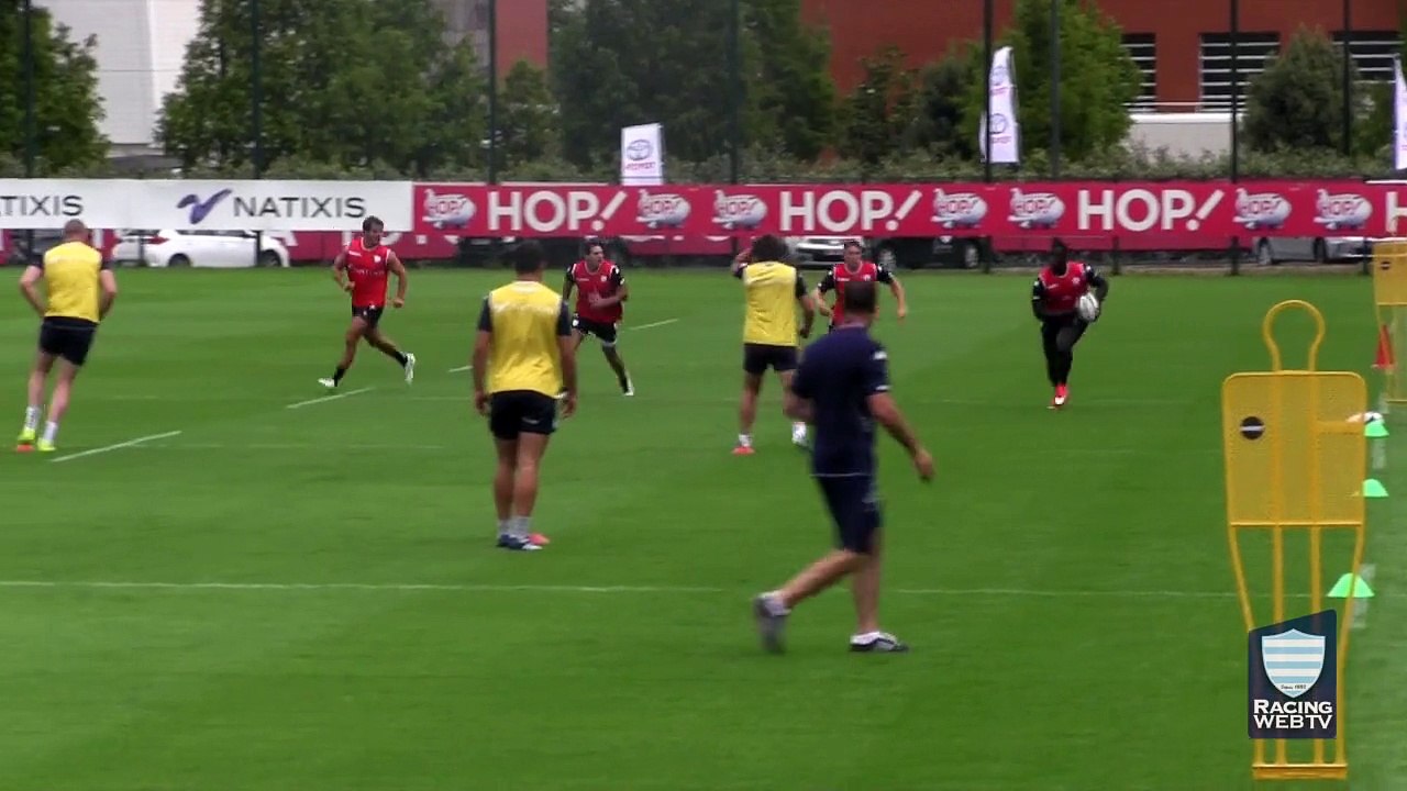 Reprise de l'entraînement du Racing 92