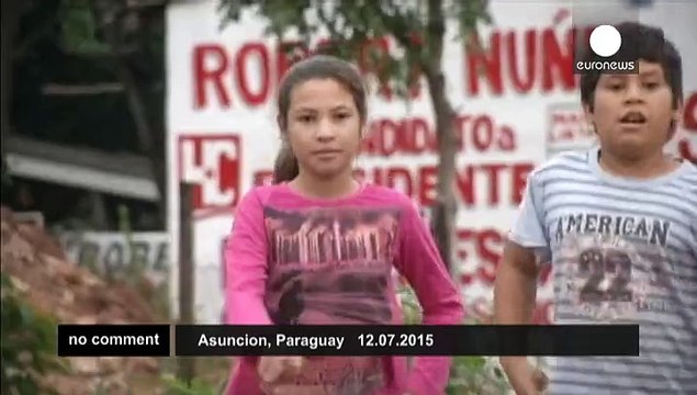 Pope Francis ends his South American trip in Paraguay