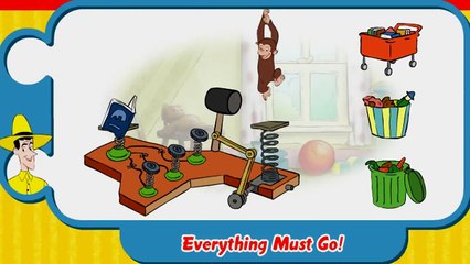 Curious George Everything Must Go Cartoon Animation PBS Kids Game Play Walkthrough