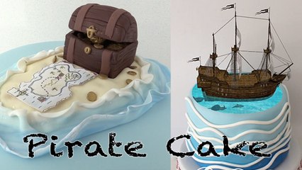 MAGIC PIRATE SHIP CAKE - How To Cook That ?