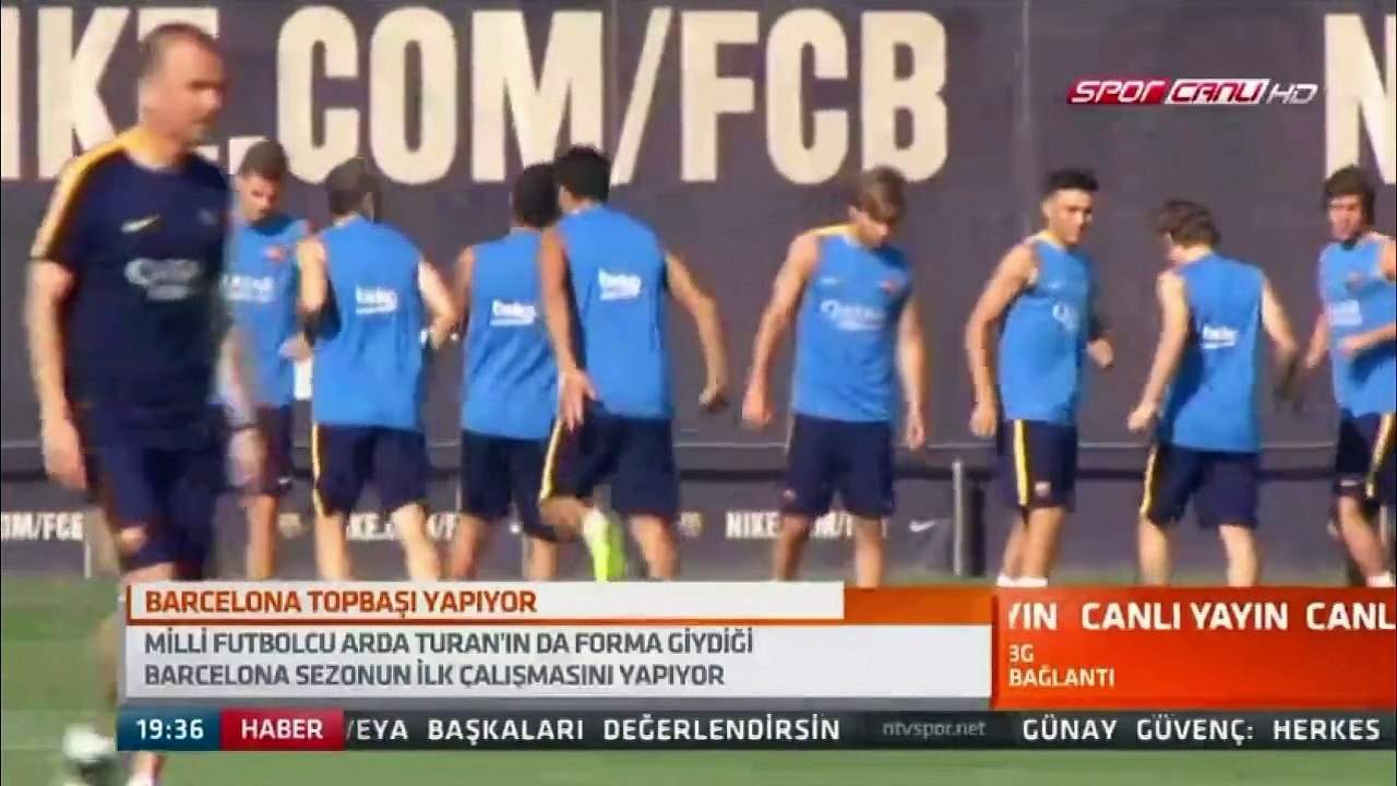 Arda Turan ilk antrenmanına çıktı!