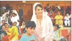 عیدسے پہلے عیدی، ساوی نے ریحام کے سنگ ایبٹ آباد کے یتیم،نادار اورمعذور بچوں میں خوشیاں بکھیردیں