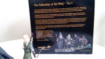 Lord of The Rings Fellowship Gandalf Frodo Legolas Statue
