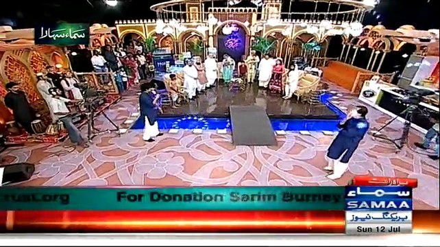 Sahir Lodhi And Bilal Qutab Burns Out His Tears In Live Show