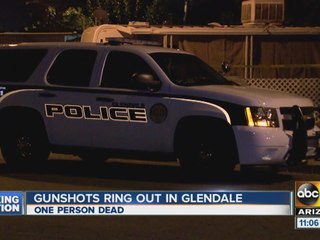 One person killed in Glendale shooting