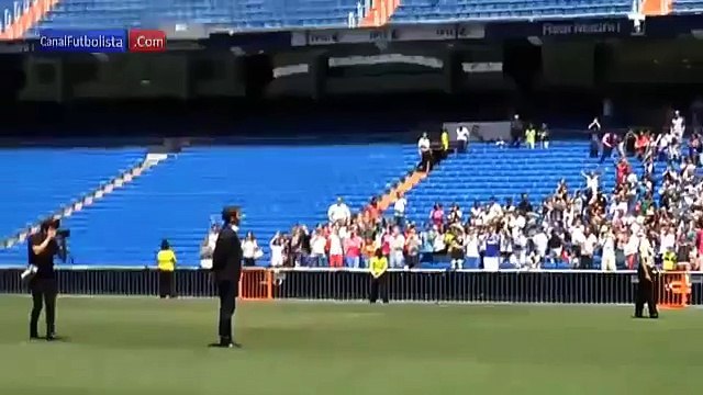 Iker Casillas es ovacionado en su despedida en el Santiago Bernabéu