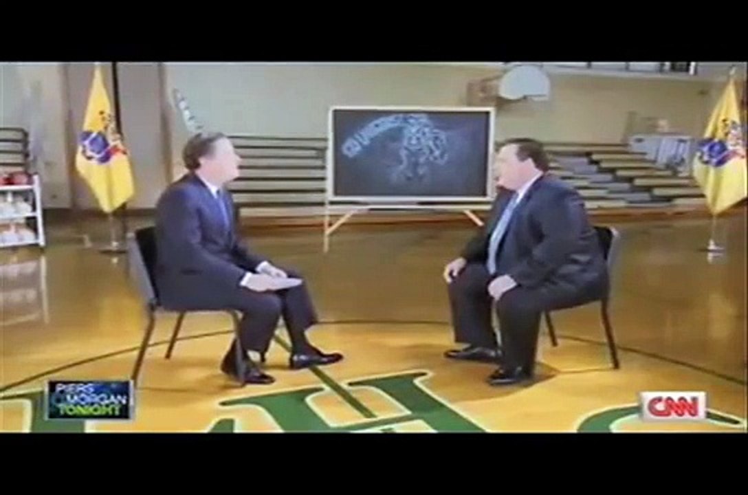 Governor Christie on Piers Morgan Tonight (1/4)