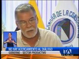 No hay acercamiento al diálogo entre el Gobierno y el sector productivo