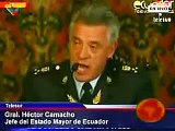ALTO MANDO Militar de ECUADOR contra FARSAS mediáticas ELPAÍS RCN CNN manipuladores