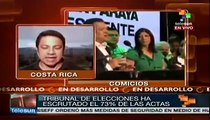 Gana primera vuelta en elección de Costa Rica Luis Guillermo Solís