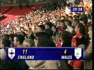 England v Wales - 1995 Rugby League World Cup Semi Final