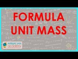 589.Class VI - CBSE, ICSE, NCERT -  Formula unit Mass