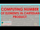 453.Class XI - CBSE, ICSE, NCERT -  Computing number of elements in Cartesian Product
