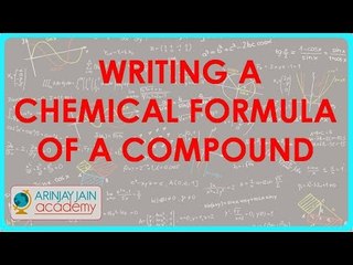 586.Class VI - CBSE, ICSE, NCERT -  Writing a chemical formula of a compound