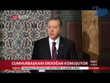 Cumhurbaşkanı Erdoğan Topkapı Sarayı'nda konuştu