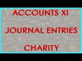 523.Accounts XI - Journal entries - Charity