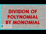 351.CBSE Class VIII, ICSE Class VIII -  Division of Polynomial by Monomial