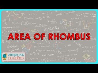 378.CBSE Class VIII, ICSE Class VIII -    Area of Rhombus