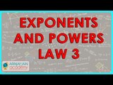394.Class VII   Law 3 of exponents   Power of Power