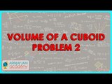 385.CBSE Class VIII, ICSE Class VIII -   Volume of a Cuboid Problem 2