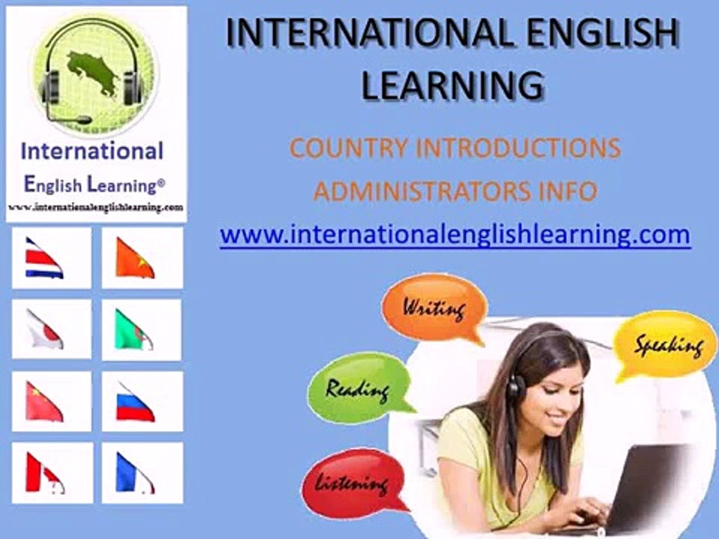 ⁣International English Learning - Intro & Admin Info
