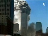 WTC 1 Peels open - Columns outpace Debris Cloud