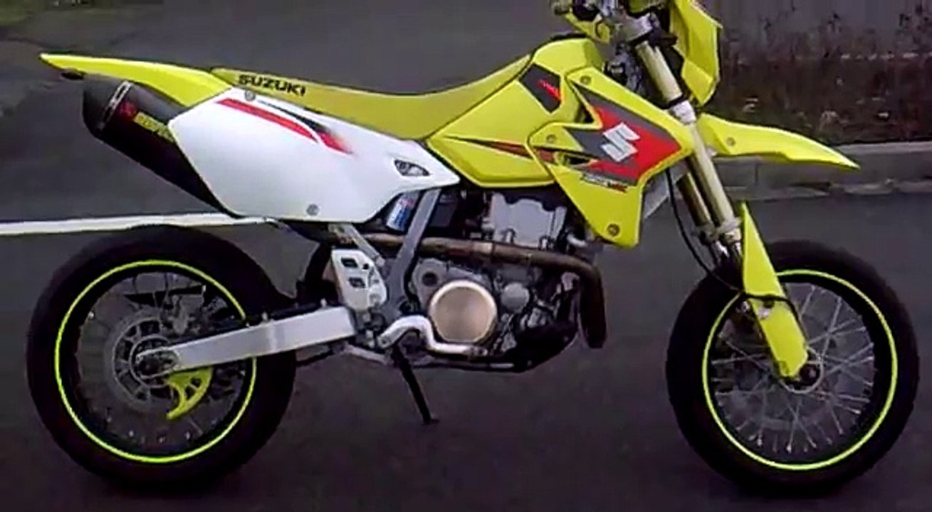 DRZ 400 SM Akrapovic Hexagonal Carbon