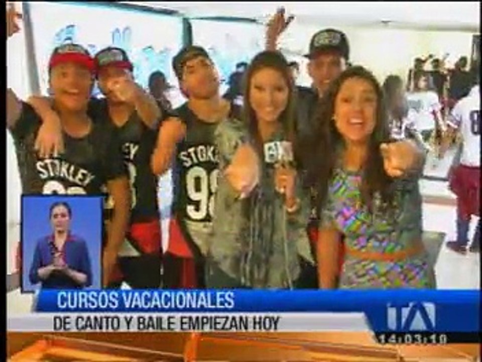 Cursos vacacionales de canto y baile empiezan hoy