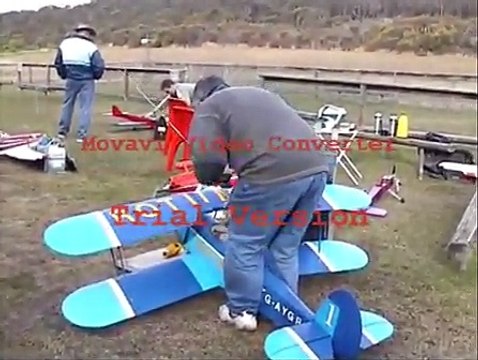 Lonziz RC BiPlane - Rothmans Display Team - Stampe SV4 BiPlane