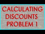433.CBSE Class VIII, ICSE Class VIII - Mathematics- Calculating Discounts - Problem 1