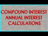 1390. CBSE Class VIII, ICSE - Mathematics - Compound Interest - Annual interest calculations