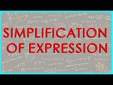 1420. $ CBSE  Maths Class IX, ICSE Maths Class 9 -   Simplification of expression.