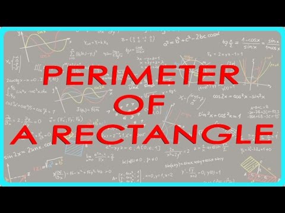 146-CBSE Class VI Maths,  ICSE Class VI Maths -  Mathematics Class VI - Perimeter - Rectangle
