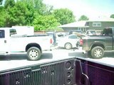 Dodge Cummins vs Ford Powerstroke truck pull