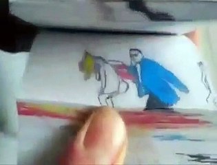 Gangam style paper video amazing